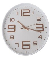 Zegar ścienny Modern, śr. 30,5 cm, plastik