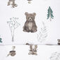 4Home Forest Friends gyerek pamut ágyneműhuzat kiságyba, 100 x 135 cm, 40 x 60 cm