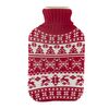 Altom Termofor kötött huzatban, X-Mas piros, 1,8 l