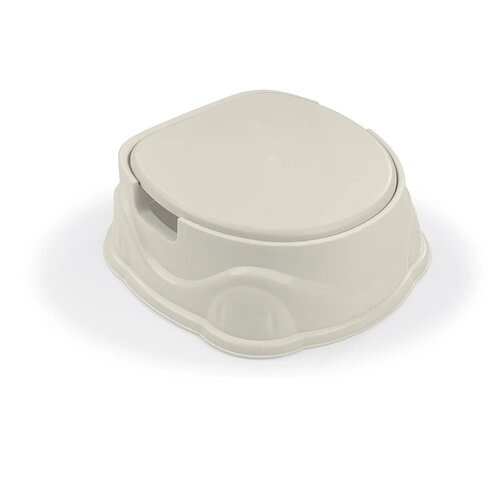 Oliță Dolu 3in1, scaun WC, taburet, bej, 20 x 34,5 x 37 cm
