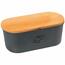 Kesper 85093 Kruhnik z desko, siva, 34 x 14 x 18cm