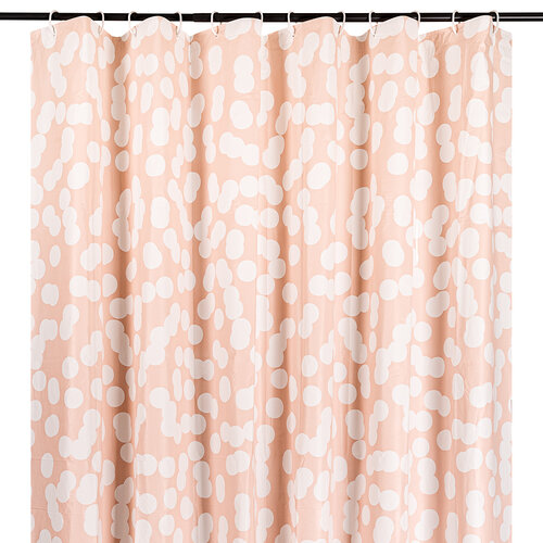 4Home Duschvorhang Romance rosa, 180 x 180 cm