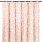 Sprchový závěs Romance růžová, 180 x 180 cm