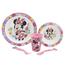 Stor 5er Set Minnie Plastikgeschirr