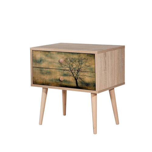 Noptieră Two Sonoma Oak