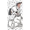 Prosop 101 Dalmatieni Lucky, 70 x 140 cm