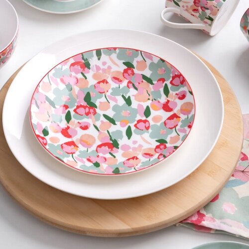 Altom Porcelanasti desertni krožnik Grace 20,5 cm,set 6 kosov