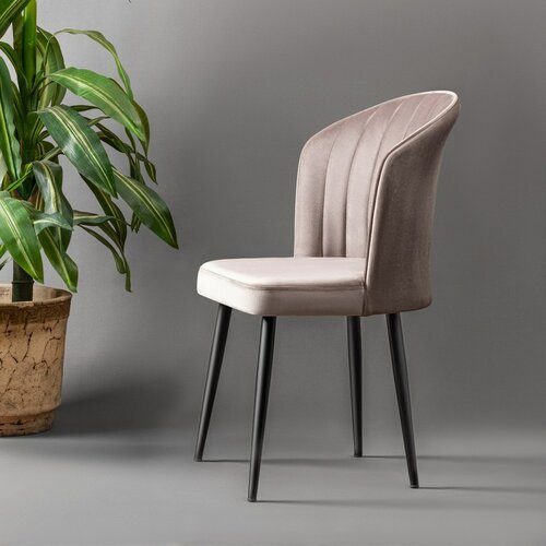 Sada jídelních židlí Rubi Cappuccino and Black,  2 ks