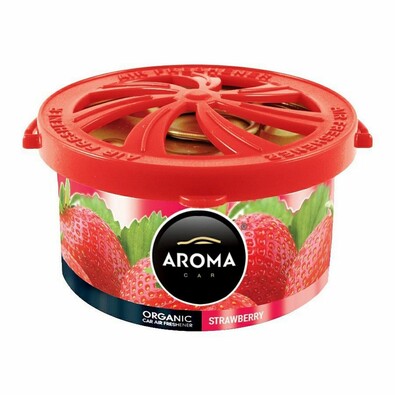Osviežovač Aróma Car Organic jahoda, 40 g