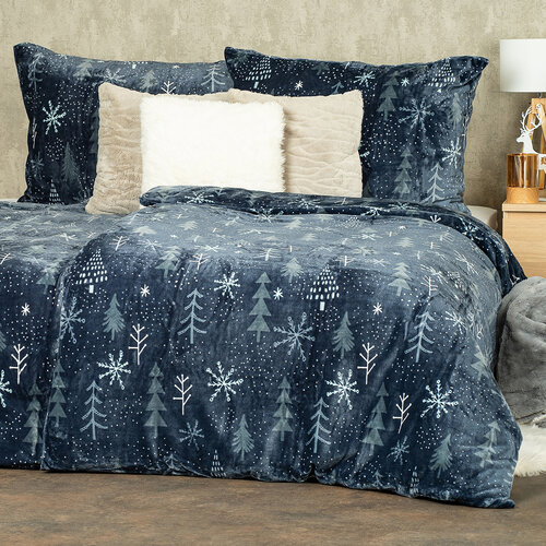 4Home Мікрофланелева постільна білизна Silent night, 140 x 200 см, 70 x 90 см