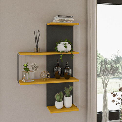 Wandregal Cambel Yellow