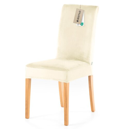 Restilo Napinac za stol Sento krem, 48 x 48 x 58 +10 cm, komplet 4 kos