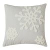 4Home Prevleka za blazino Happy winter siva, 45 x45 cm