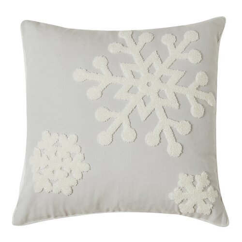 4Home Poszewka na poduszkę Happy winter szary, 45 x 45 cm