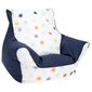 New Baby Scaun pentru copii umplut cu bile,albastru