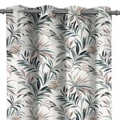 Restilo Závěs Blackout Tropics modrá, 140 x 245 cm