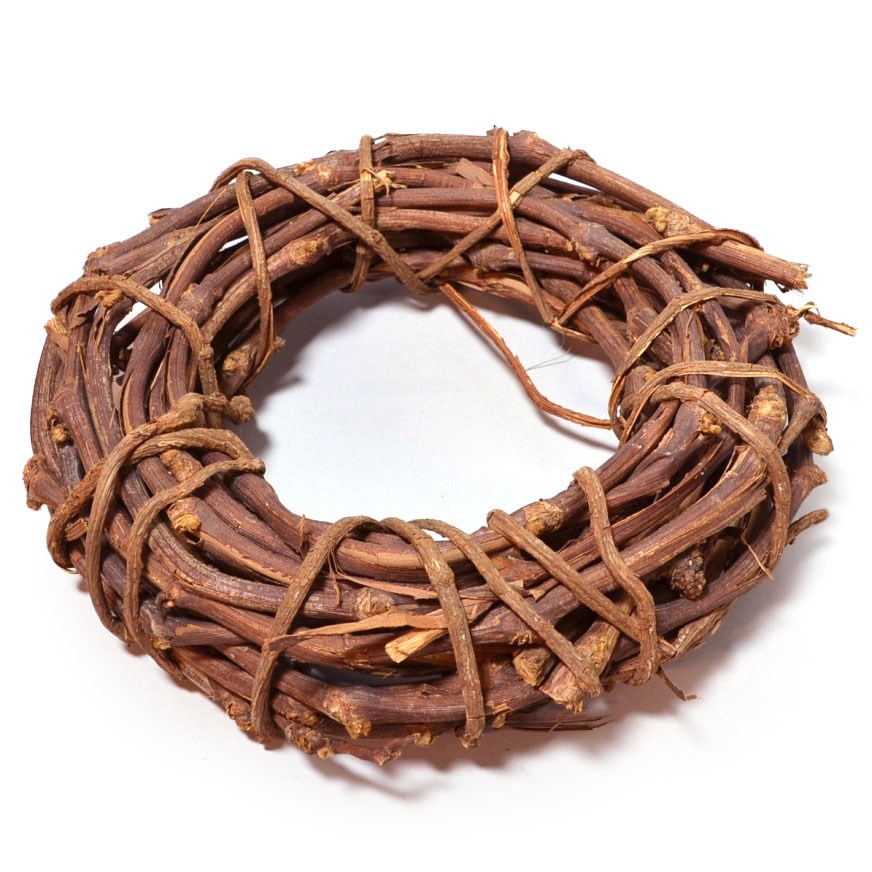 Přírodní věnec Proutí hnědá, pr. 30 cm