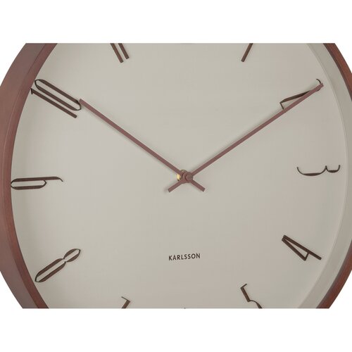 Karlsson 6014WG design falióra bézs, átmérő: 40 cm