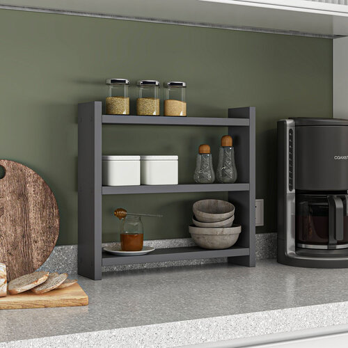 Konyhai polc Cosmic Anthracite