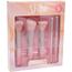 Set de pensule cosmetice roz, 5 buc