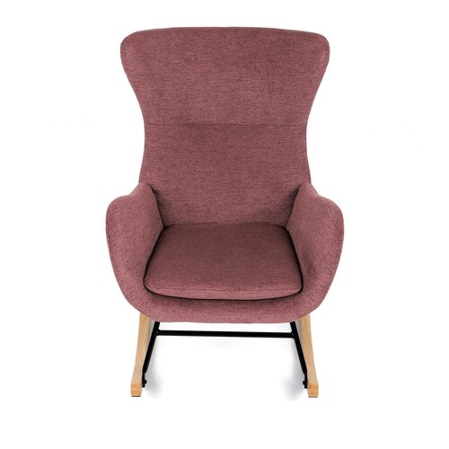 Fotel bujany PINK2, różowy
