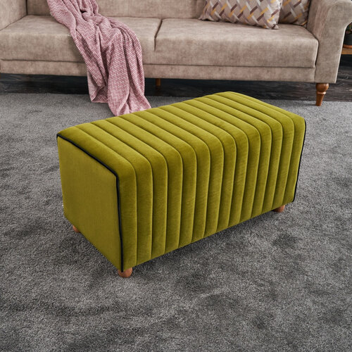 Stołek Mabel Pouf Zielony