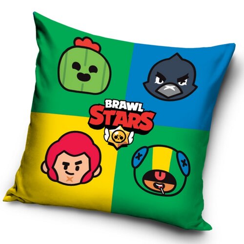 Dekokissenbezug Brawl Stars Porträts, 40 x 40 cm
