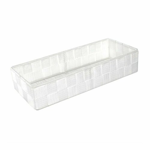 Organizator za predal Compactor L TEX, 30 x 12 x 7cm, bel