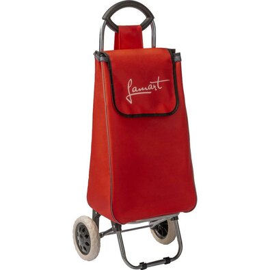 Lamart LT8057 nakupovalna torba na kolesih Mana 35l, rdeča