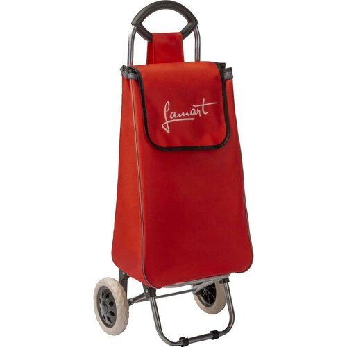 Lamart LT8057 nakupovalna torba na kolesih Mana 35l, rdeča