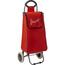 Lamart LT8057 nakupovalna torba na kolesih Mana 35l, rdeča