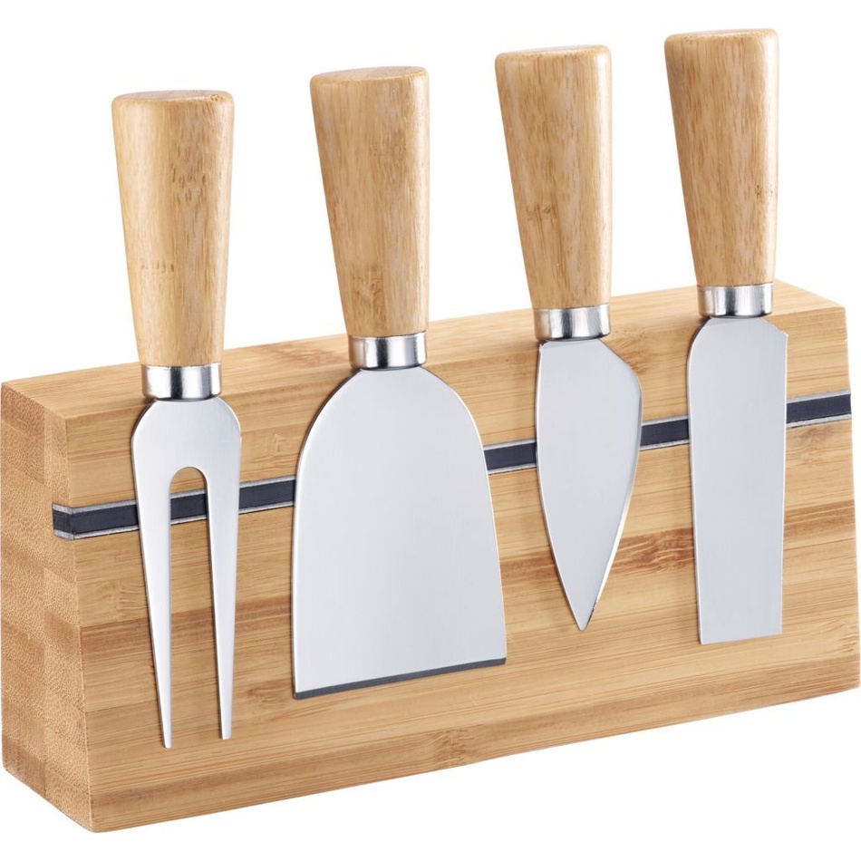 Set de 4 cuțite de brânză cu suport Westmark