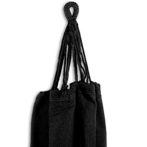 AmeliaHome viseča ležalna mreža Colada črna, 240 x80 cm