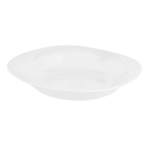 Altom Komplet globokih krožnikov iz opalnega stekla White harmony 22,5 cm, 6 kosov