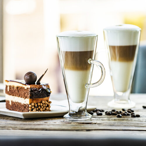 Pahare termo 4Home Latte Elegante Hot&Cool 230 ml, 2 buc.