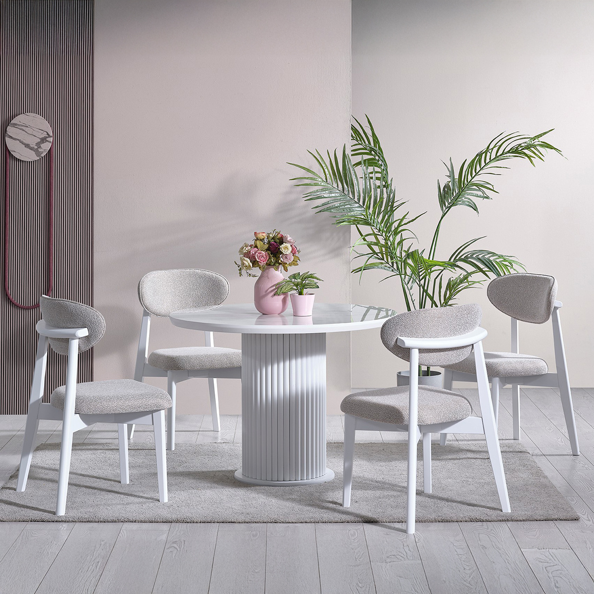 Étkezőasztal Aqua White termék 2. képe