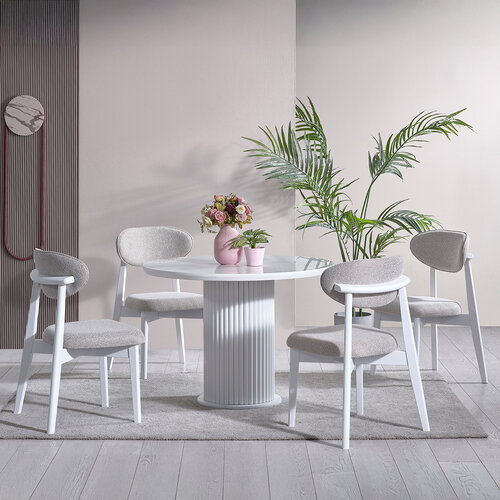 Esstisch Aqua White