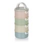 Banquet Kunststoff-Lebensmittelträger Avanza , 2,8 l, 4 Teile, multicolor