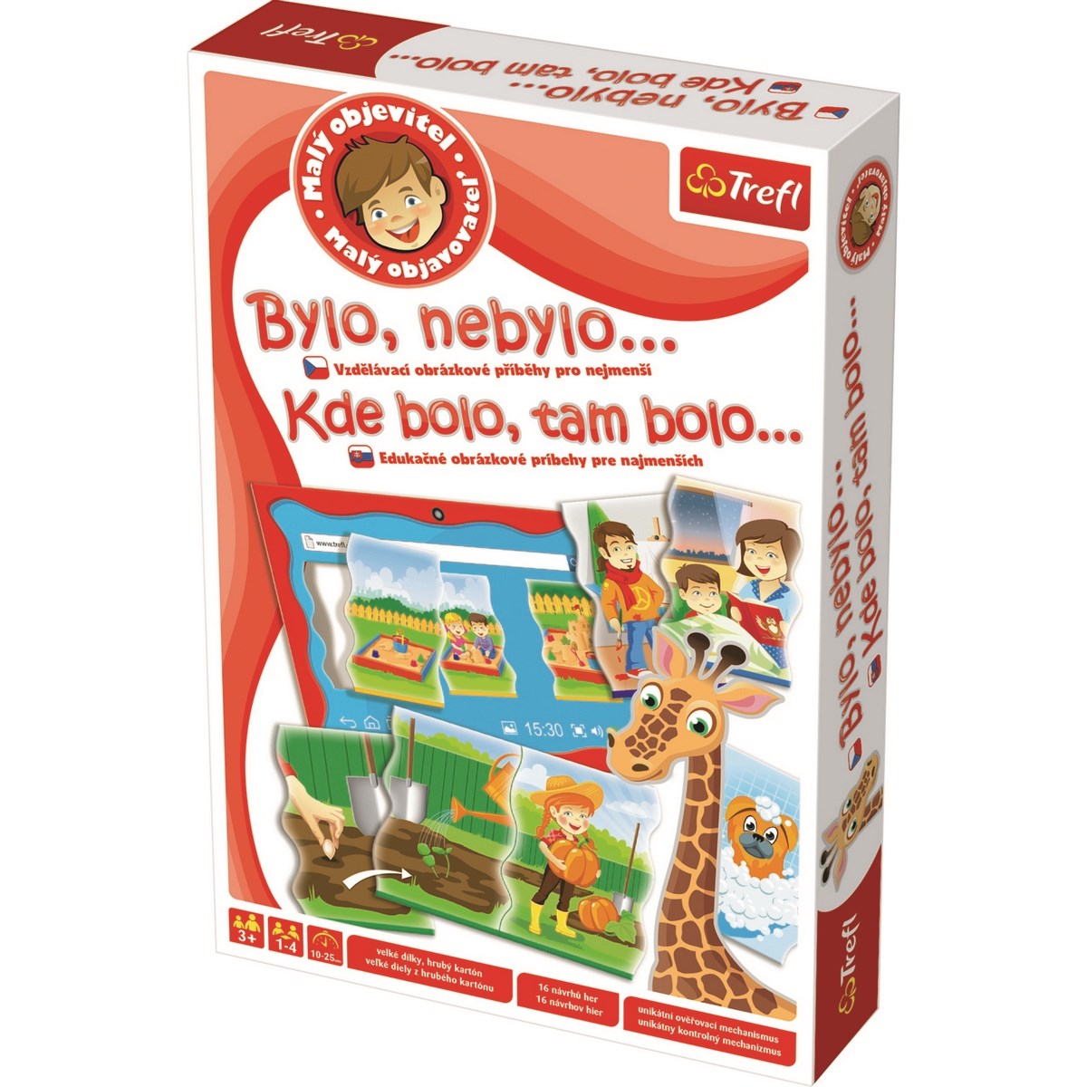Hrací set TREFL Malý objevitel: Bylo nebylo…