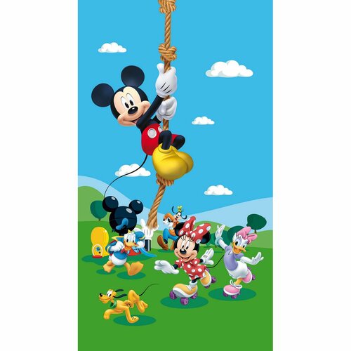 Detský záves Mickey & Minnie, 140 x 245 cm