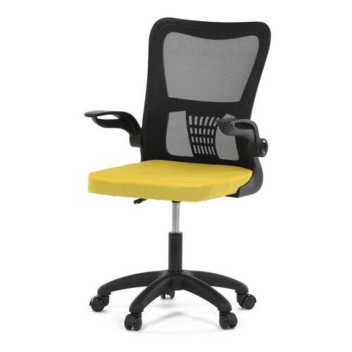 Scaun de birou Autronic KA-K2006 YEL, galben