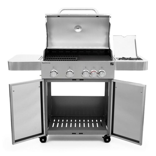 Grătar cu gaz G21 Argentina BBQ Premium line, 5arzătoare + reductor gratuit