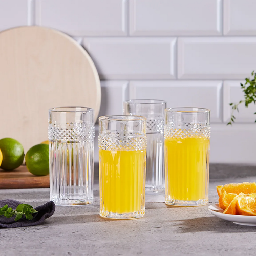 Altom Sada vysokých sklenic Greta 360 ml, 6 ks