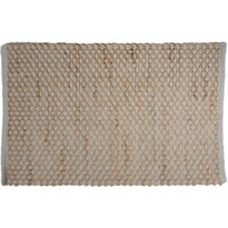 Teppich Beige gestreift, 60 x 90 cm