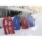 Rolly Toys Plastikowe sanki bobsleje Snow Max czerwony, 50 x 104 cm