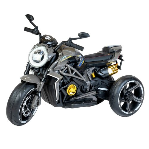 Baby Mix Detská elektrická motorka Calabre, čierna