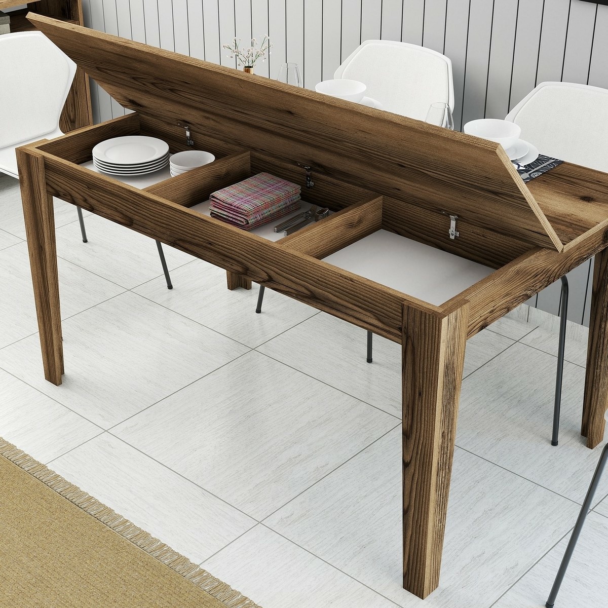 Jedálenský stôl Milan Walnut