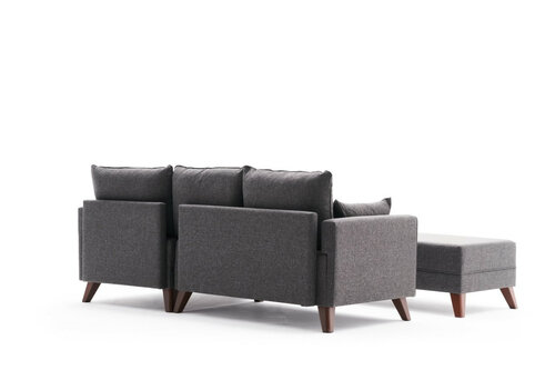 Eckklappsofa Bella Mini Right Anthracite