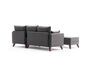 Eckklappsofa Bella Mini Right Anthracite