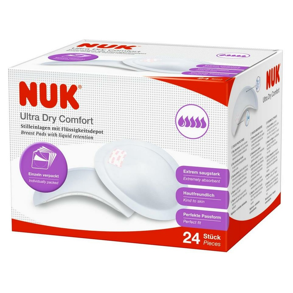 Obrázok NUK - Prsné vankúšiky Ultra Dry Comfort 24ks